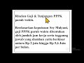 pppk paruh waktu terima thr u0026 gaji ke 13 setiap tahun kesepakatan menteri keuangan u0026 menpan rb