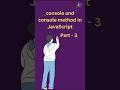 console method in JavaScript Part - 3 | dir() | JavaScript Tutorial in 1 minutes #11