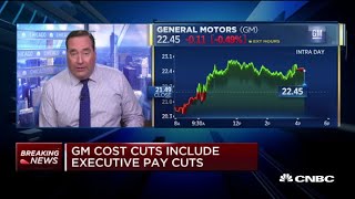 General Motors will cut salaries of executives, including CEO Mary Barra