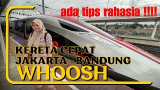 KERETA CEPAT JAKARTA - BANDUNG I WHOOSH I MUSIM LIBURAN MEMBLUDAK I TIPS RAHASIA BIAR GAK ZONK !!!!