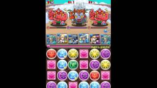 【 パズドラ 】〜ビックリマン　コラボ　聖魔大戦　地獄級〜　【 サラスヴァティ 】