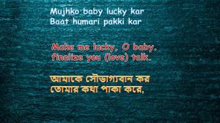 Tamma Tamma Again Lyrics Video And Translation Hindi | English | Bangla | Badrinath Ki Dulhania