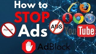 How to Block Youtube Ads on Laptop/PC (2022)|Block ads on Chrome Browser |AdBlock| block youtube ads