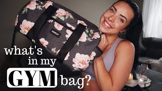 What's in My Gym Bag? | Gym Bag Essentials