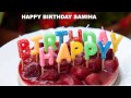 Samiha  Cakes Pasteles - Happy Birthday