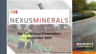 RIU Resurgence Conference Presentation September 2020