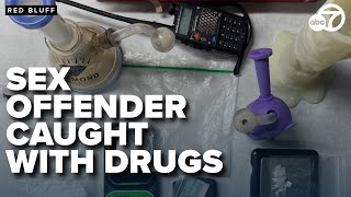 Red Bluff police arrest sex offender in drug bust, uncovering fentanyl and meth stash