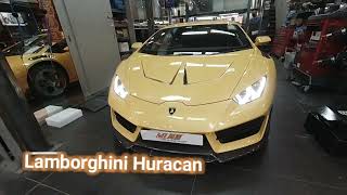 HUNTER HawkEye Elite 3D wheel alignment system X LAMBORGHINI HURACAN