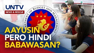 Gov’t rightsizing, hindi otomatikong nangangahulugan ng pagbabawas ng empleyado – DBM