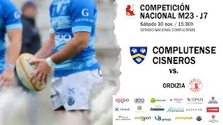 Campeonato Nacional S23 Liga KPMG Complutense Cisneros S23  - Ordizia S23