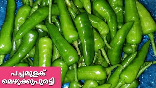 പച്ചമുളക് ഉണ്ടോ മെഴുക്കുപുരട്ടി ഉണ്ടാക്കാം/ Green chilly mezhukkupuratti/ dr sreeshma's home health