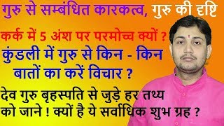 बृहस्पति जन्मकुंडली के सर्वाधिक शुभ ग्रह, इनसे जुड़े हर तथ्य को जानेBY NARMDESHWAR SHASTRI [525]