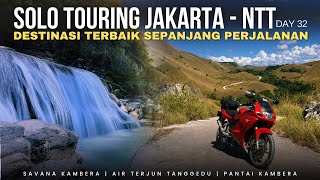 EP 23 | PESONA AIR TERJUN TANGGEDU & JALUR PANTURA SUMBA | SOLO TOURING JAKARTA-NTT DAY 32 #ninjarr