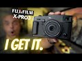 I get it. The Fujifilm X-Pro 3.