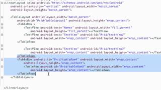 Android Application Development Tutorial - 111 - TableLayout and Intro SQLite Database
