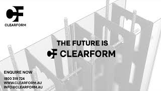 CLEARFORM - The Next Generation in Translucent PVC Permanent Formwork Systems