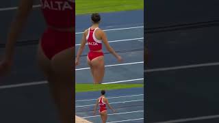 Claire Azzopardi’s Incredible Triple Jump Performance | Women's Athletics Highlight