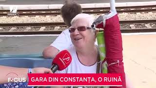 FOCUS PE VACANȚĂ  Gara din Constanța, o ruină