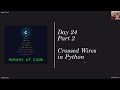 Advent of Code 2024 - Day 24 - Part 2 - Crossed Wires in Python