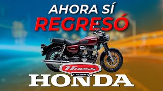 THE HONDA CB 350 H´NESS RETURNS TO MEXICO. RECHARGED AND MORE VINTAGE #hondacb350 #cb350hness