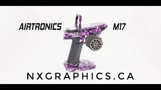 Airtronics M17 ラップの取り付け