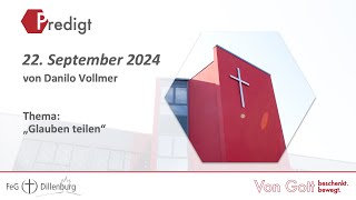 FeG Dillenburg - Predigt 22.09.2024