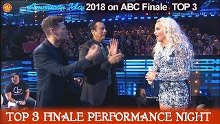 Gabby Barrett sings “Don't Stop Believing"  Steve Perry in Audience American Idol 2018 Finale Top 3