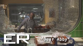 Romano Smashes a Window | ER