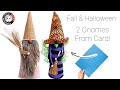 🔴DIY HALLOWEEN & FALL GNOME Tutorial, Standing Girl Witch Decoration, Tomte Nisse Decor Ideas