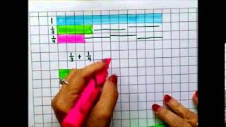 Fraction Grid Squares and Adding