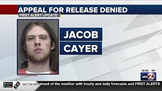 Appeals court denies Jacob Cayer's petition in double homicide case