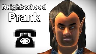 Glarthir Calls Neighborhood Watch - Oblivion Prank Call