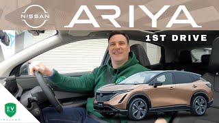 Nissan ARIYA 1st Drive & 1st Impressions