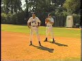 first baseman stance and positioning george valesente