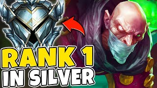 WHEN THE RANK 1 SINGED VISITS SILVER ELO (DOUBLE PROXY 463 CS) - League of Legends