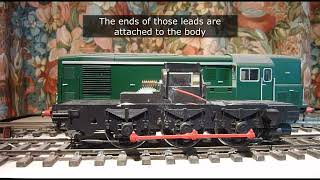 Shunting a Locomotive - Disengaging Motor from Gear - Part 1