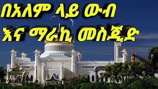 የአለማችን ውብ እና ማራኪ መስጂዶች the most beautiful mosque in the world