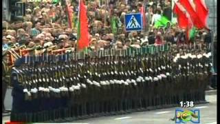 Imponente parada militar en Bielorrusia en MSN Video