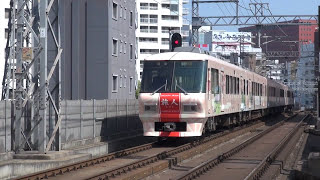 【西鉄】8000形8051F%普通福岡(天神)行%太宰府観光列車「旅人-たびと-」@薬院('14/05)