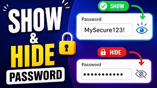 Show & Hide Password Functionality โ Easy Frontend Tutorial