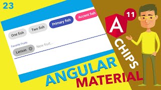 🔴 Angular 11 Tutorial || Chips Angular Material || Ujjwal Technical Tips