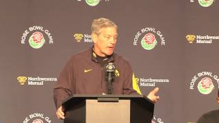 010116 Iowa HC Kirk Ferentz on the first play