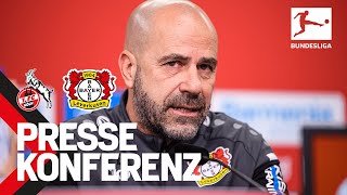 "Glaube nicht, dass Köln viel ändern wird" | PK vor 1. FC Köln vs. Bayer 04 Leverkusen | Bundesliga