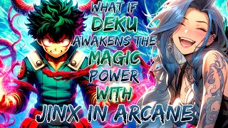 What If Deku Awakens The Magic Power With jinx in arcane