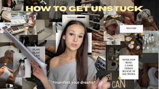 How I got out of a rut & rebuilt my life