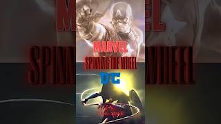 MARVEL DC 📍PART : 02 SPINNING THE WHEEL #Shorts