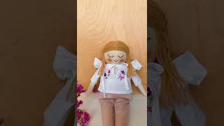 #handmade #doll #fabricdoll #dollmaking #ხელნაკეთი #თოჯინა