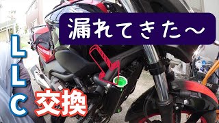 初めての冷却水交換！7年目のバイクにDIYメンテナンス [NC750S DCT]