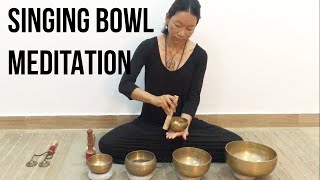 SINGING BOWL MEDITATION Relaxation Healing stress relief