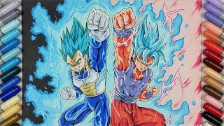 Drawing Goku And Vegeta Blue Videos 9tubetv
